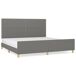 Estructura de cama 200x200 Estructura de cama 200x200 Gris