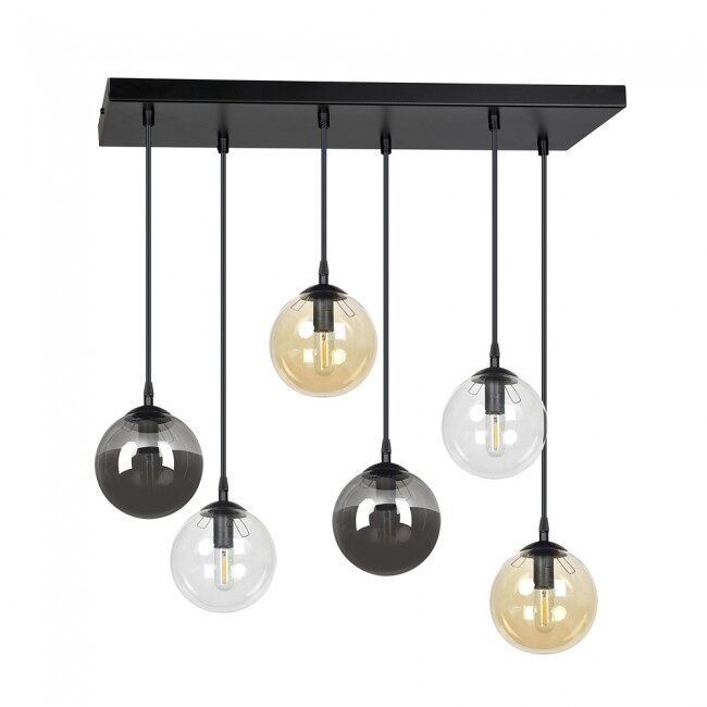Regleta de techo sagan mix 6 luces marca wonderlamp