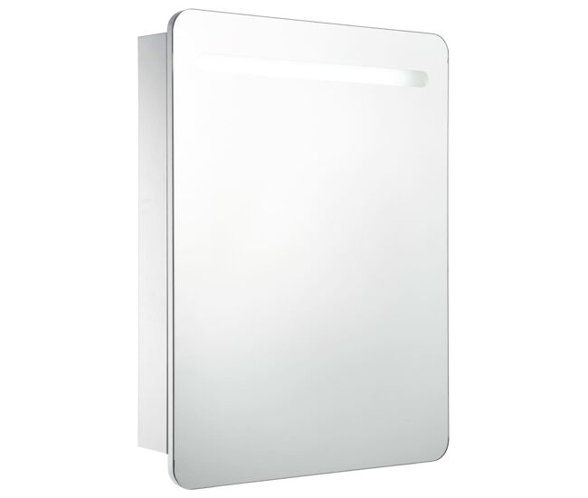 Vidaxl mueble de baño con espejo led 60x11x80 cm