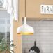 Lámpara de techo Harvey 30 Metal Nórdico Lámpara de techo Harvey 30 Metal Nórdico Blanco