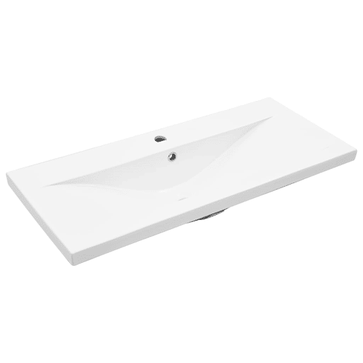 vidaXL Armário de casa de banho com lavatório embutido cinza cimento vidaXL Armário de casa de banho com lavatório embutido cinza cimento