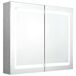 Armario De Baño 80 Armario De Baño 80 Blanco Brillo