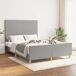 Estructura de cama 140x190 Estructura de cama 140x190 Crema