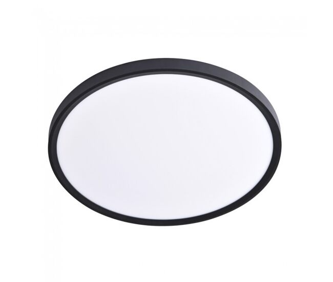 Plafón de techo led gein negro cct 3-step dim 18w marca wonderlamp