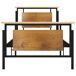 Estructura de cama 90x200 Estructura de cama 90x200 Negro