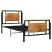 Estructura de cama 100x200 Estructura de cama 100x200 Negro