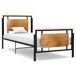 Estructura de cama 100x200 Estructura de cama 100x200 Negro