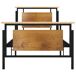 Estructura de cama 100x200 Estructura de cama 100x200 Negro