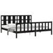 Estructura de cama 200x200 Estructura de cama 200x200 Negro