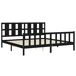 Estructura de cama 200x200 Estructura de cama 200x200 Negro