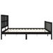 Estructura de cama 200x200 Estructura de cama 200x200 Negro