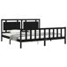 Estructura de cama 200x200 Estructura de cama 200x200 Negro