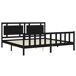 Estructura de cama 200x200 Estructura de cama 200x200 Negro