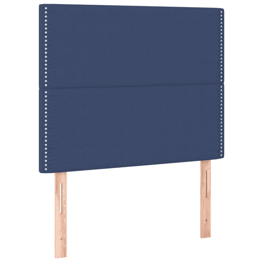 vidaXL Cabeceira Azul 100x5x118128 cm Tecido vidaXL Cabeceira Azul 100x5x118128 cm Tecido
