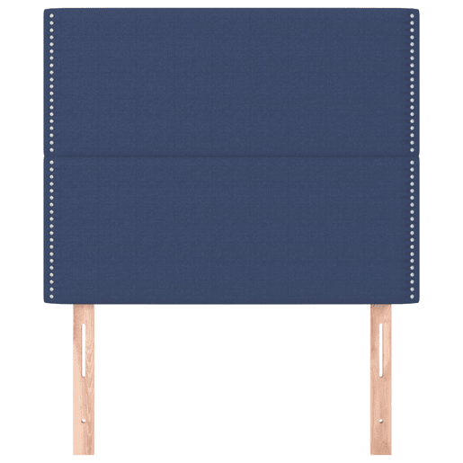 vidaXL Cabeceira Azul 100x5x118128 cm Tecido vidaXL Cabeceira Azul 100x5x118128 cm Tecido