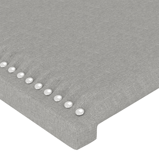 vidaXL Cabeceira de cama 2 pcs tecido 72x5x7888 cm cinzento-claro vidaXL Cabeceira de cama 2 pcs tecido 72x5x7888 cm cinzento-claro