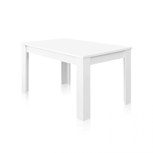 Mesa de jantar extensÃvel Kendra 140 Branco brilhante 140u2013190 x 78 x 90cm cm Mesa de jantar extensÃvel Kendra 140 Branco brilhante 140u2013190 x 78 x 90cm cm