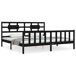 Estructura de cama 200x200 Estructura de cama 200x200 Negro