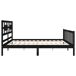 Estructura de cama 200x200 Estructura de cama 200x200 Negro