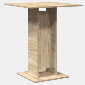 vidaXL Mesa de bistrô 60x60x75 cm derivados de madeira carvalho sonoma