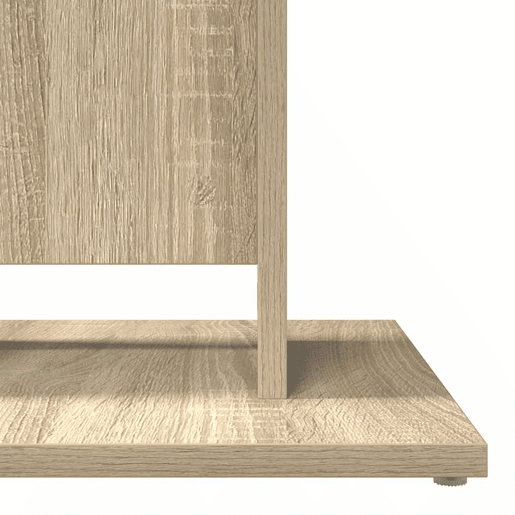 vidaXL Mesa de bistrĂ´ 60x60x75 cm derivados de madeira carvalho sonoma vidaXL Mesa de bistrĂ´ 60x60x75 cm derivados de madeira carvalho sonoma