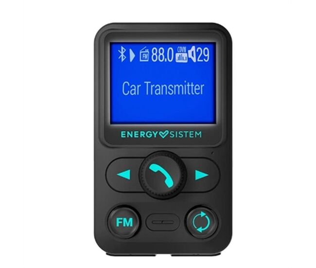 Reproductor mp4 energy sistem car transmitter fm xtra 1,4" bluetooth negro