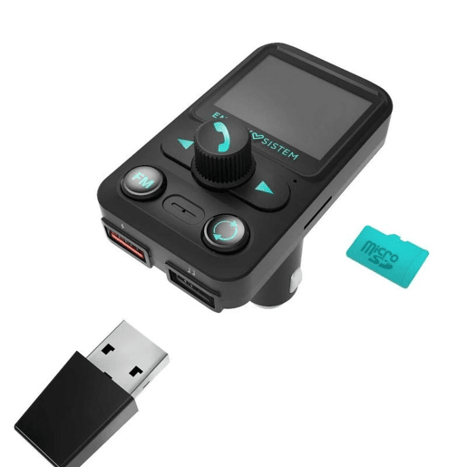 Reprodutor MP4 Energy Sistem Car Transmitter FM Xtra 1,4 Bluetooth Preto