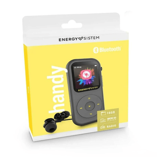 Reprodutor MP4 Energy Sistem Handy 1.5 16 GB Bluetooth Cinzento Reprodutor MP4 Energy Sistem Handy 1.5 16 GB Bluetooth Cinzento