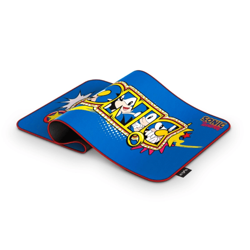 Tapete de Rato Gaming Energy Sistem ESG Sonic Classic Azul Multicolor 90 x 40 cm