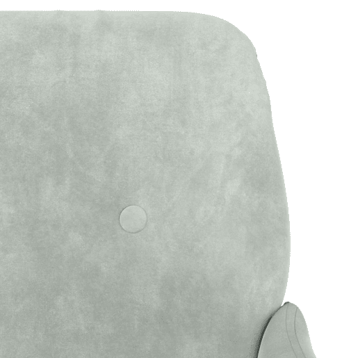 vidaXL Cadeira c apoio de braços 62x79x79 veludo cinzento-claro vidaXL Cadeira c apoio de braços 62x79x79 veludo cinzento-claro