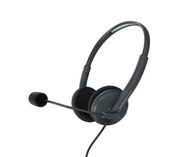 Auriculares con micrófono energy sistem office 2 negro