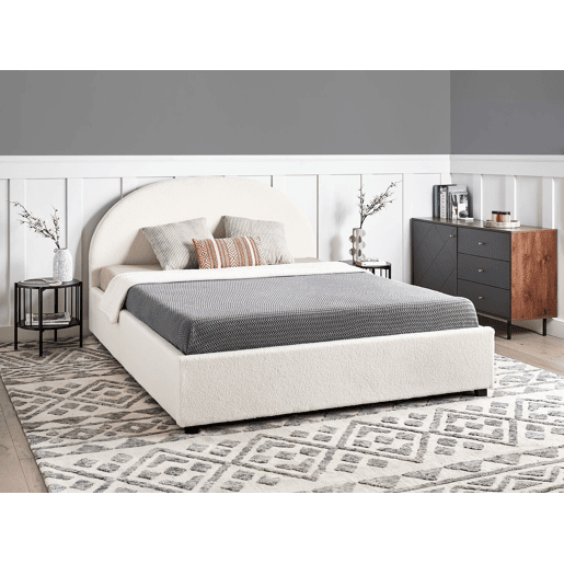 Beliani Cama baú Bouclé VAUCLUSE