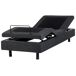 Beliani Cama ajustable sin cabecero Poliéster DUKE 80x200 Beliani Cama ajustable sin cabecero Poliéster DUKE 80x200 Gris Oscuro