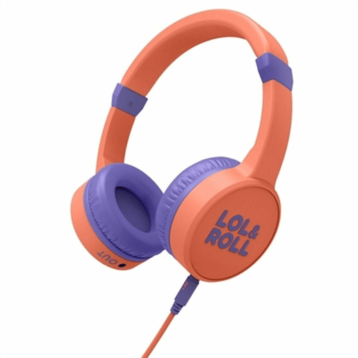Auriculares de Diadema Energy Sistem Lol&Roll Pop Kids Laranja