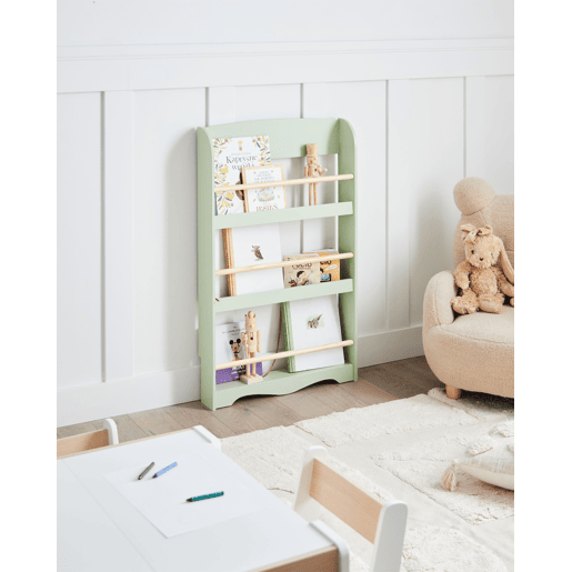 Estante de parede LILOET 100 cm Verde claro