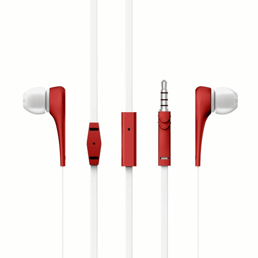Auriculares com microfone Energy Sistem Style 1 - Vermelho