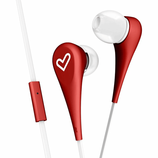 Auriculares com microfone Energy Sistem Style 1 - Vermelho