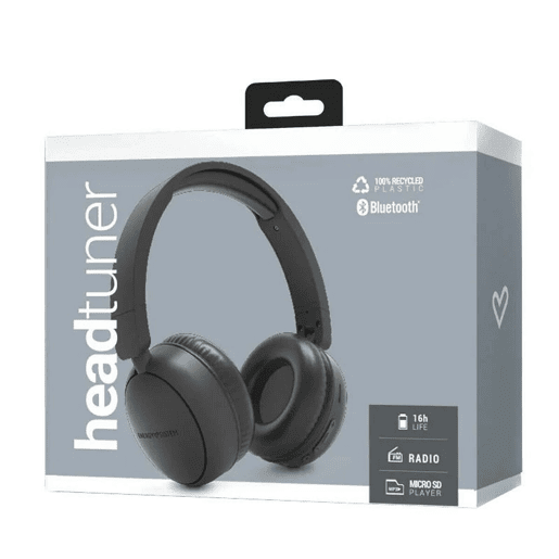 Fones de Ouvido Bluetooth de Faixa de Cabeça Energy Sistem HeadTuner Preto