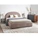 Beliani Cama con almacenaje Bouclé VAUCLUSE 174x214 Beliani Cama con almacenaje Bouclé VAUCLUSE 174x214 Beige
