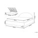Beliani Cama con almacenaje Bouclé VAUCLUSE 194x214 Beliani Cama con almacenaje Bouclé VAUCLUSE 194x214 Beige