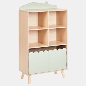 Estante com 2 prateleiras LACKEY 105 cm Verde claro