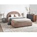Beliani Cama con almacenaje Bouclé VAUCLUSE 154x214 Beliani Cama con almacenaje Bouclé VAUCLUSE 154x214 Beige