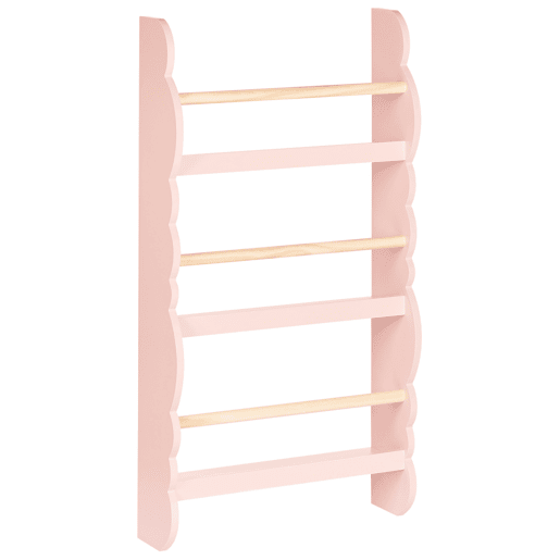 Estante de parede RIGOLET 80 cm Rosa pastel