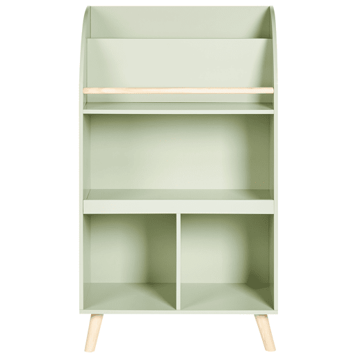 Estante com 3 prateleiras LILOET 102 cm Verde claro