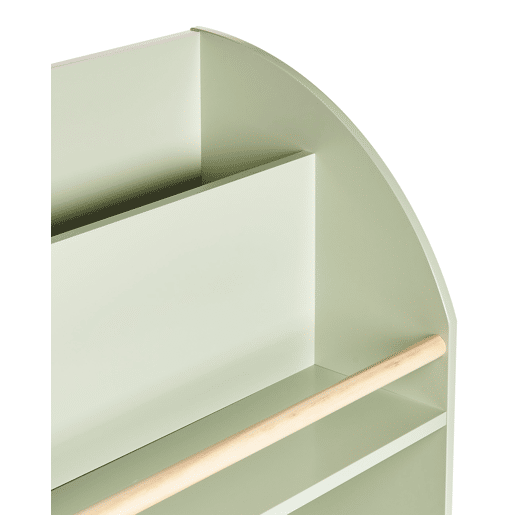 Estante com 3 prateleiras LILOET 102 cm Verde claro