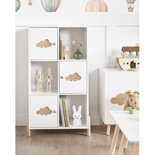 Estante CLOUDY 111 cm Branco Estante CLOUDY 111 cm Branco