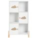 Beliani Librería CLOUDY Beliani Librería CLOUDY Blanco/ Madera