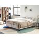 Beliani Cama ajustable sin cabecero Poliéster DUKE 160x200 Beliani Cama ajustable sin cabecero Poliéster DUKE 160x200 Beige