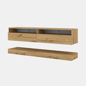 Parede TV 2 portas 160 cm Vega Madeira