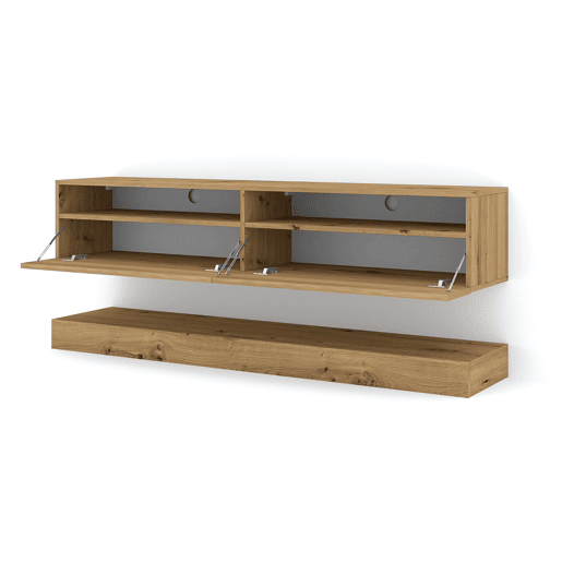 Parede TV 2 portas 160 cm Vega Madeira